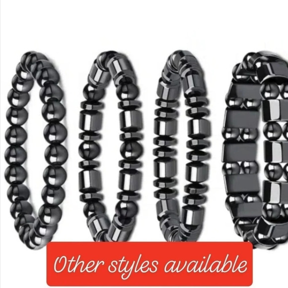 Weight loss bracelet magnetic healing protection oxygen pain circulation unisex - Picture 2 of 5